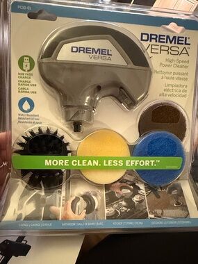 Dremel Versa High-Speed Power Cleaner Kit - Gray/Blue